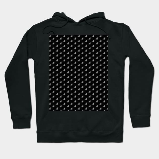 Textured black background pattern Hoodie by Spinkly
